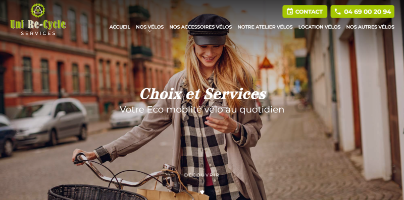 Agence web spécialisée dans la création de sites internet et dans le référencement SEO à Montpellier en Occitanie pour l'entreprise UniRecycle