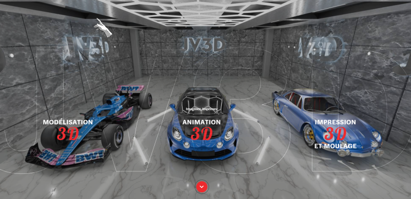 Agence web spécialisé dans le référencement à Montpellier pour JV3D, modélisation et animation 3D